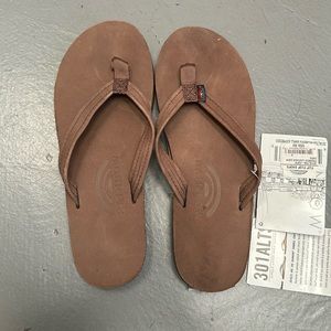 Brand new with tag rainbow leather sandals